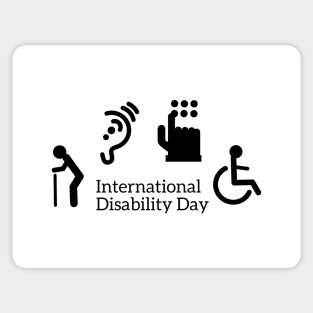 Internasional disability day Sticker